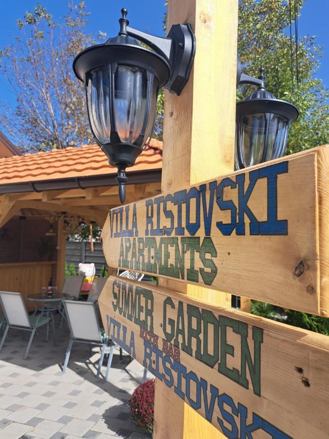 Villa Ristovski オフリド エクステリア 写真
